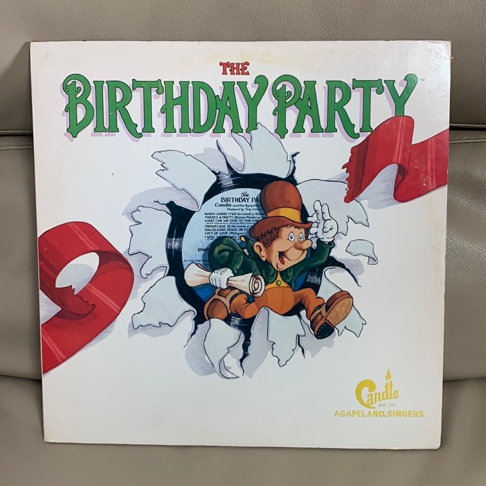 The Birthday Party Candle and the Ageland Singers 1980 Vinyl Record